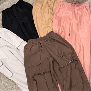 Stylish Multi-Color Jogger Pants Set SHEIN